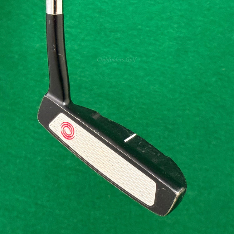 LH Odyssey Metal-X Milled #9 33" Heel-Sgafted Mid Mallet Putter Golf Club