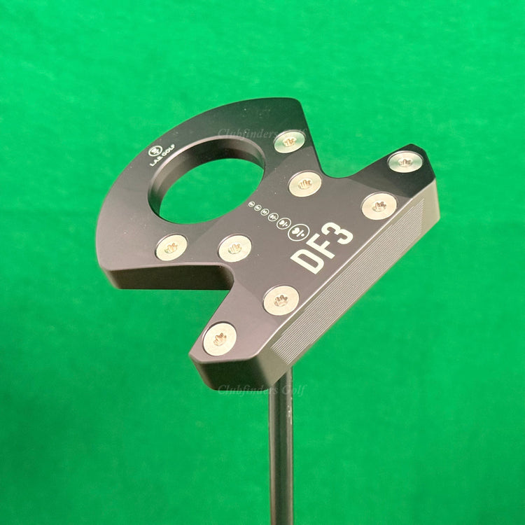 LAB Golf DF3 Custom Black 34" CS Mallet Putter LAB Golf x ACCRA Black w/ HC