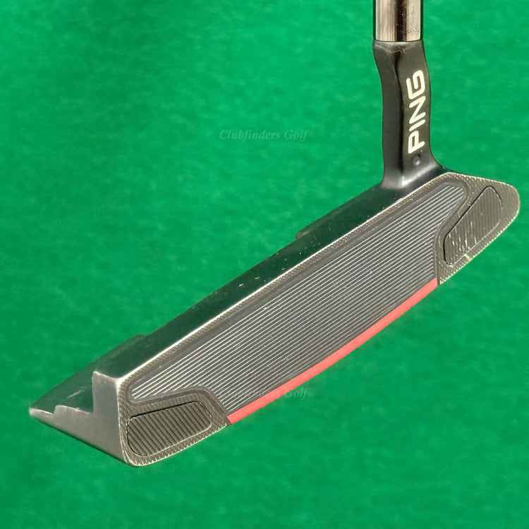 Ping 2021 Kushin 4 Black Dot 33" Flow-Neck Wide-Blade Putter Golf Club