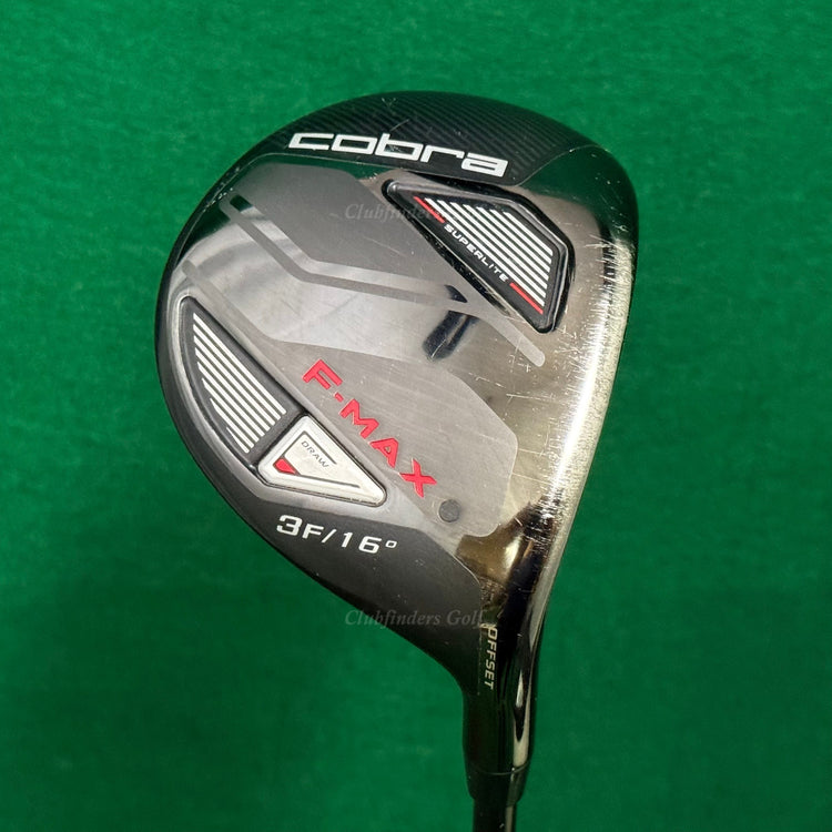 Cobra Golf F-MAX Superlite Draw Offset 16° Fairway 3 Wood Superlite 55-R Regular