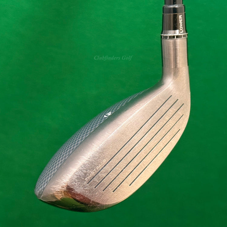 TaylorMade Qi35 Rescue 19° 3 Hybrid HZRDUS Smoke Red RDX 6.0 80g Graphite Stiff