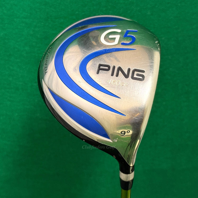 Ping G5 460cc 9° Titanium Driver Aldila NV 65-S 350 Graphite Stiff