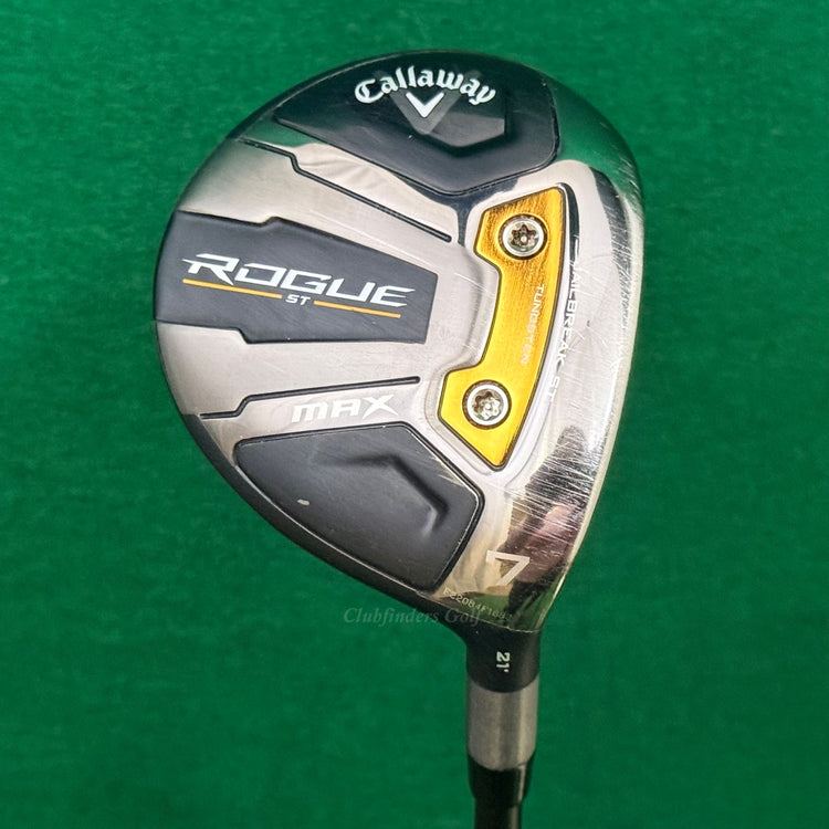 Callaway Rogue ST MAX 21° Fairway Wood 7 Aldila NV Green 75-S Graphite Stiff