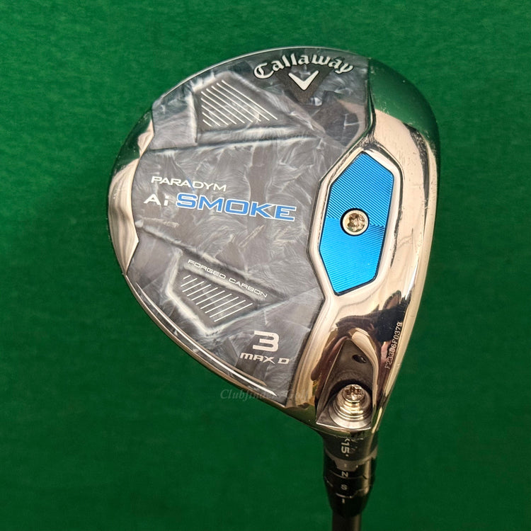 Callaway Paradym Ai Smoke Max D 15° Fairway 3 Wood Tensei AV Series 75-S Stiff