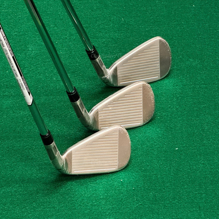 NEW LH TaylorMade SIM2 MAX 5-AW Iron Set KBS Max MT 85 Steel Stiff