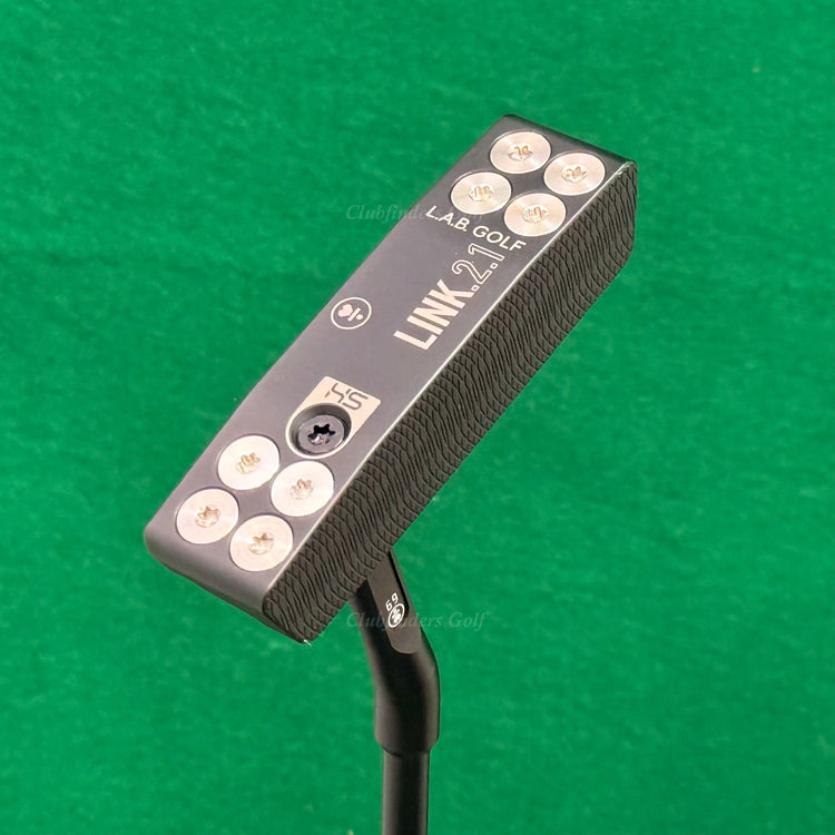 LAB Golf 2026 LINK.2.1 HS Milled 33" Putter Matte Black Stepped w/HC