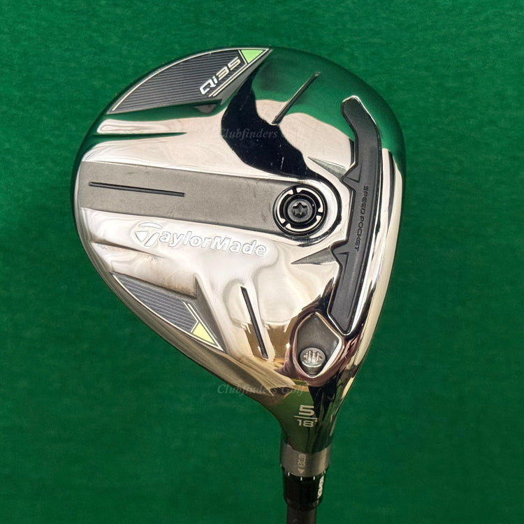 TaylorMade Qi35 MAX 18° Fairway Wood 5 Mitsubishi REAX 55 Regular w/ HC