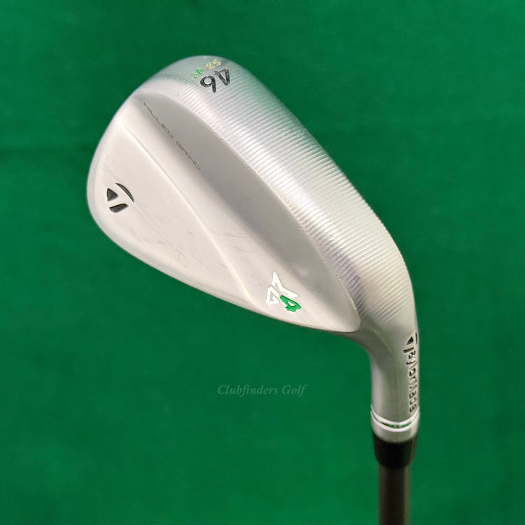 TaylorMade Milled Grind 4 MG4 Chrome 46-09 46° PW Recoil ES 760 Black F3 Regular