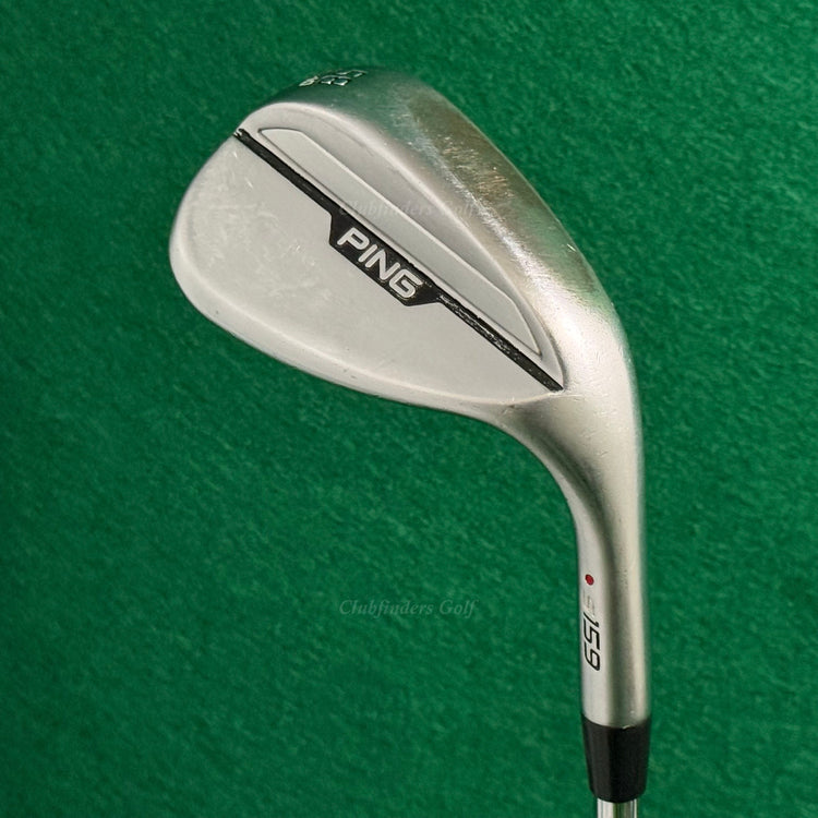 Ping S159 Red Dot Chrome 58-S10 58° Lob Wedge Ping Z-Z115 Steel Wedge Flex
