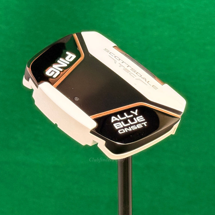 Ping Scottsdale TEC ALLY BLUE ONSET 37.5" CS Putter Golf Club W/ SuperStroke