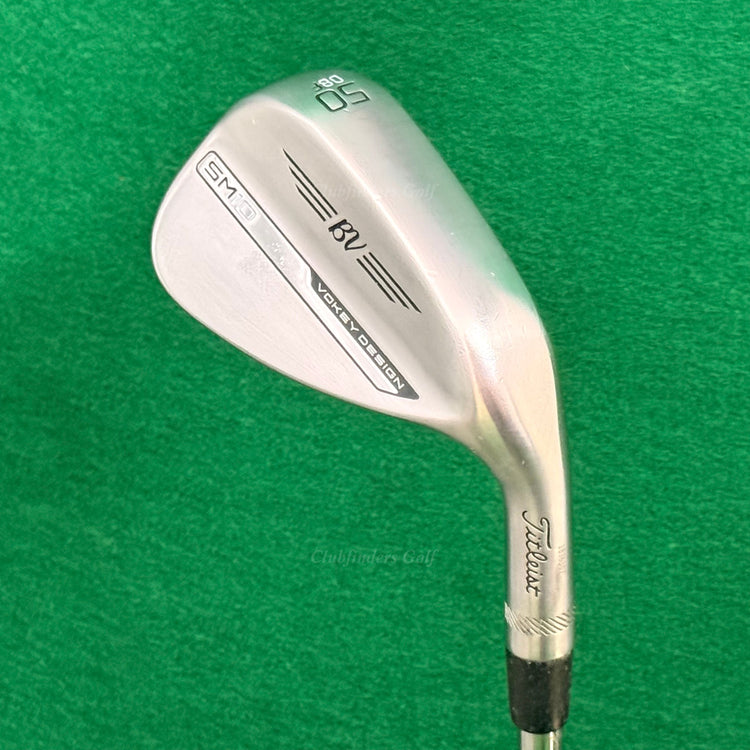 Titleist Vokey SM10 Chrome 50-8F 50° Gap Wedge Vokey Design Steel Wedge Flex