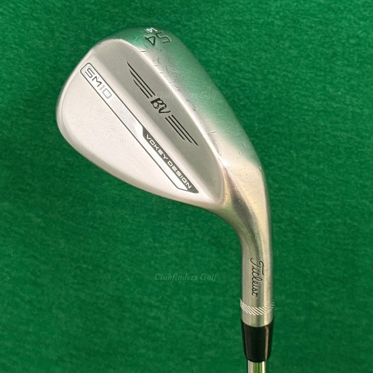 Titleist Vokey SM10 Chrome 54-14F 54° Sand Wedge Vokey Design Steel Wedge Flex