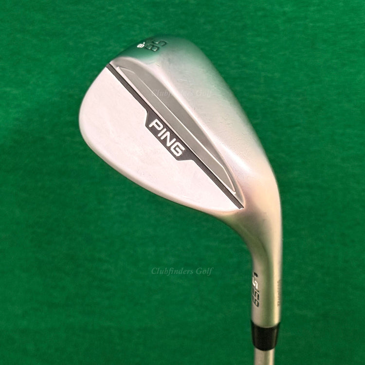 Ping S159 Chrome Black Dot 58-B8 58° Lob Wedge KBS Tour C-Taper Steel Stiff