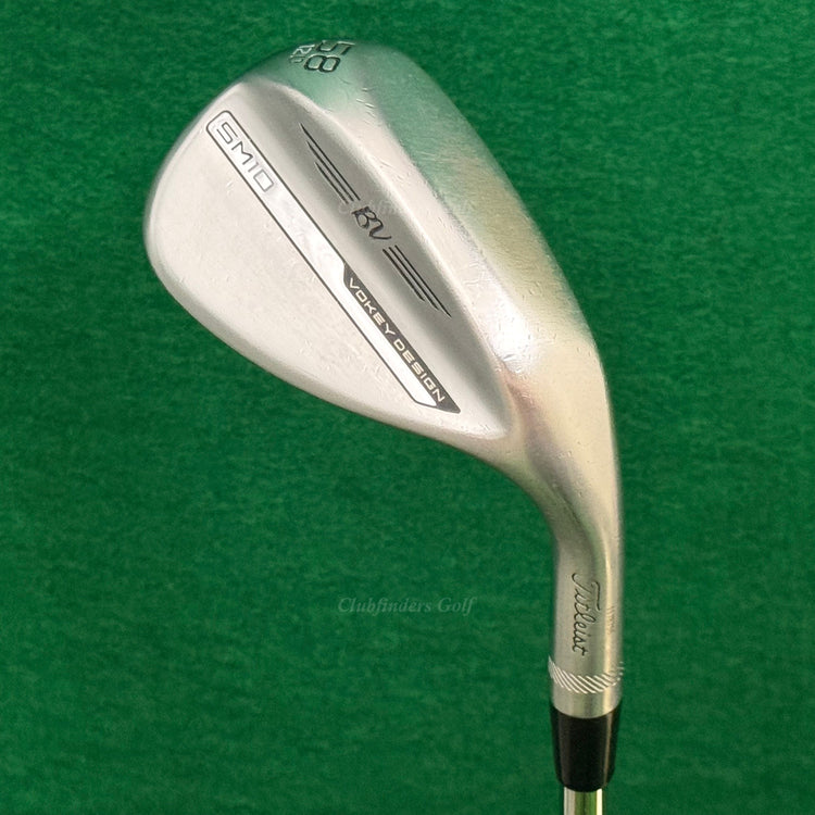 Titleist Vokey SM10 Chrome 58-12D 58° Lob Wedge Vokey Design Steel Wedge Flex