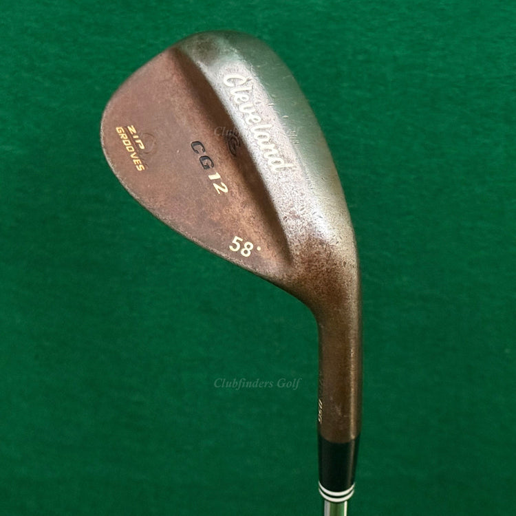 Cleveland CG12 RTG+ DSG 58° Lob Wedge Cleveland Traction Steel Wedge Flex