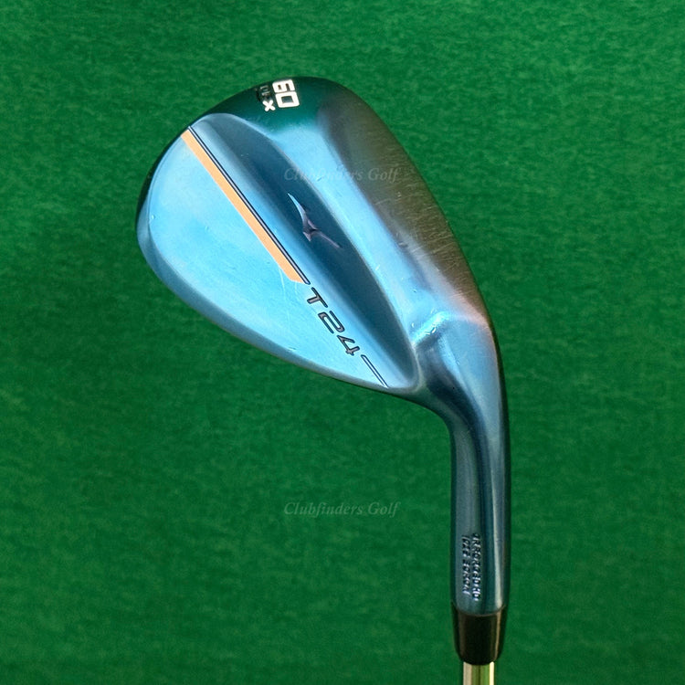 Mizuno T24 Blue Ion 60-6X 60° Lob Wedge Dynamic Gold S400 Tour Issue Steel Stiff