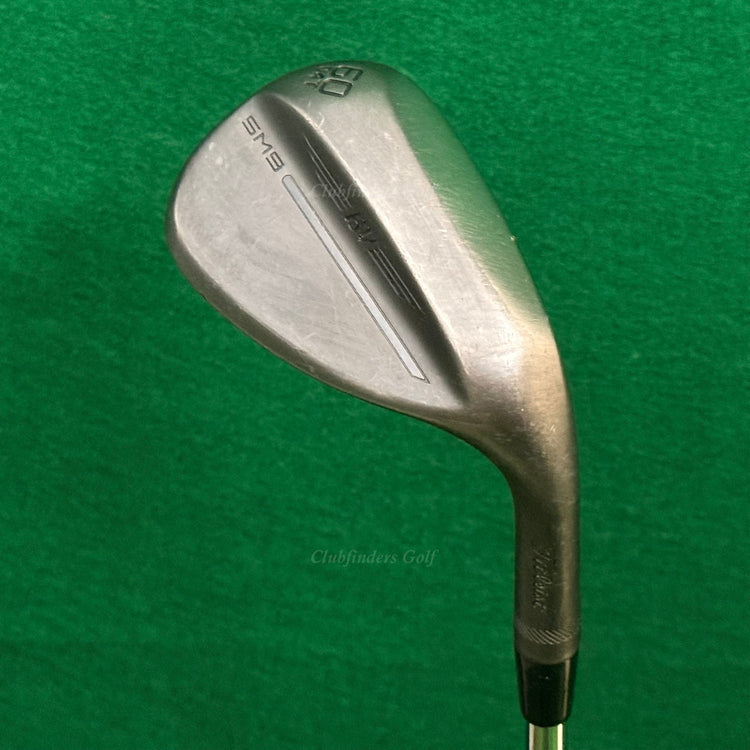 Titleist Vokey SM9 Jet Black 60-4T 60° Lob Wedge Vokey Design Steel Wedge Flex