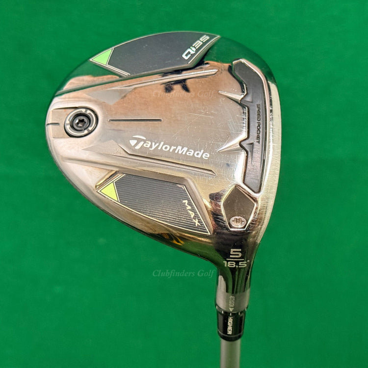 TaylorMade Qi35 Max 18.5° Fairway 5 Wood Air Speeder 50-S Graphite Stiff