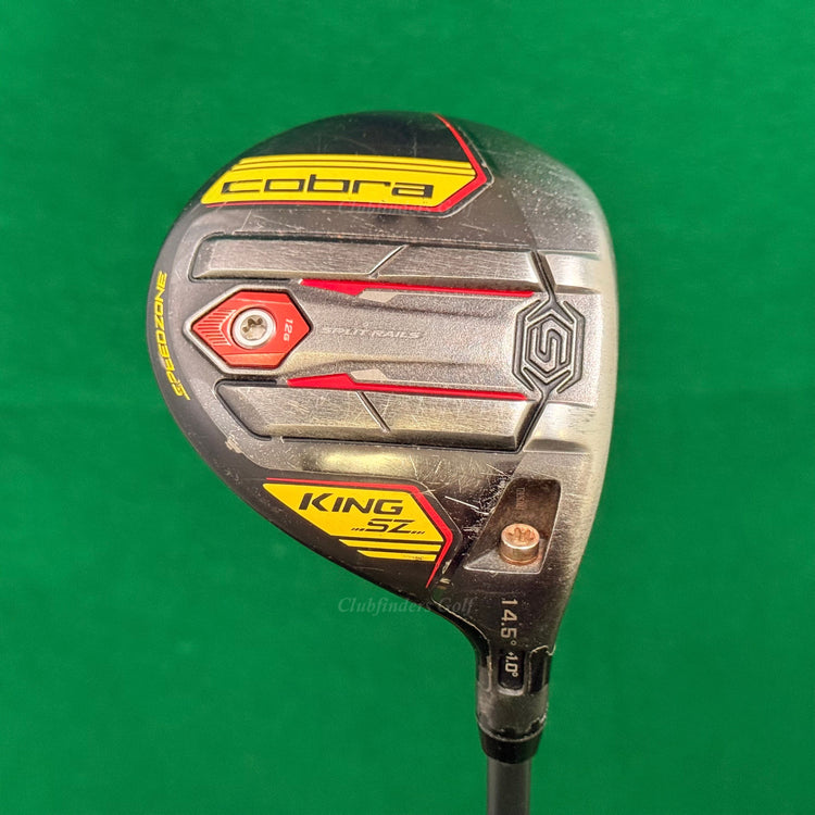 Cobra King SZ Speedzone 14.5° 3 Fairway Wood HZRDUS Yellow 6.0 70g Stiff