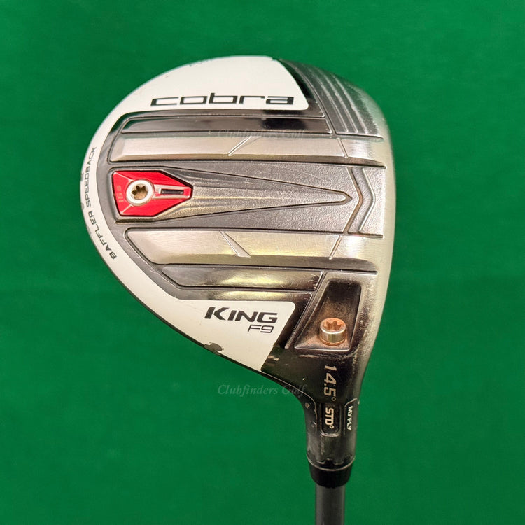 Cobra King F9 Baffler Speedback 14.5° Fairway 3-4 Wood HZRDUS Smoke 70g Stiff