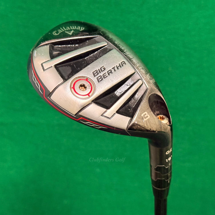 Callaway Big Bertha OS 2016 19° 3 Hybrid Kuro Kage Black 80HY-R Graphite Regular