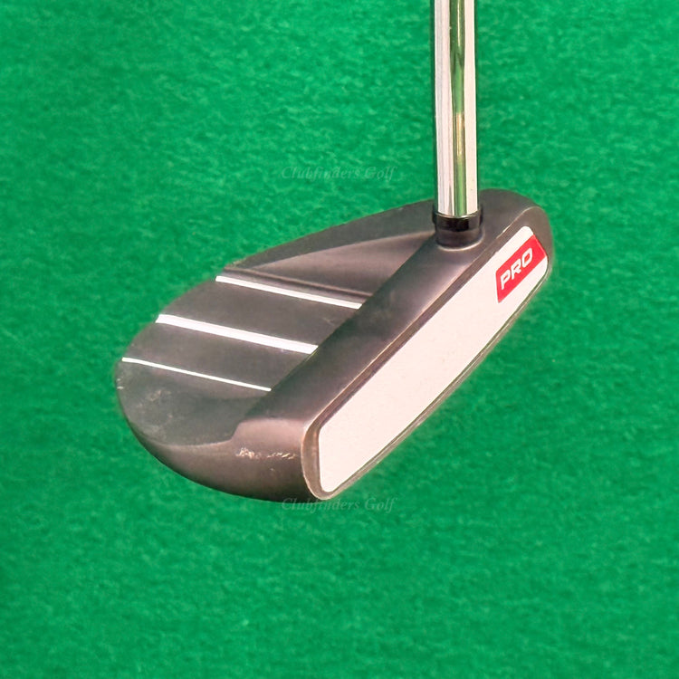 Odyssey White Hot Pro V-Line Black Double-Bend 35.25" Putter w/ Super Stroke