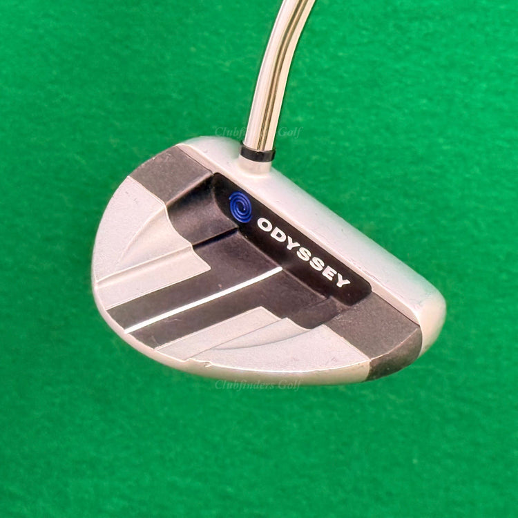 Odyssey Works Versa V-Line 350g 35" Double-Bend Mallet Putter w/Super Stroke