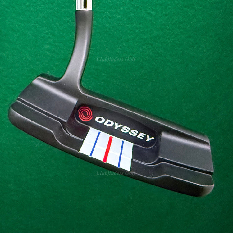Odyssey Triple Track Double Wide F 35" Flow-Neck Putter w/ Stroke Lab