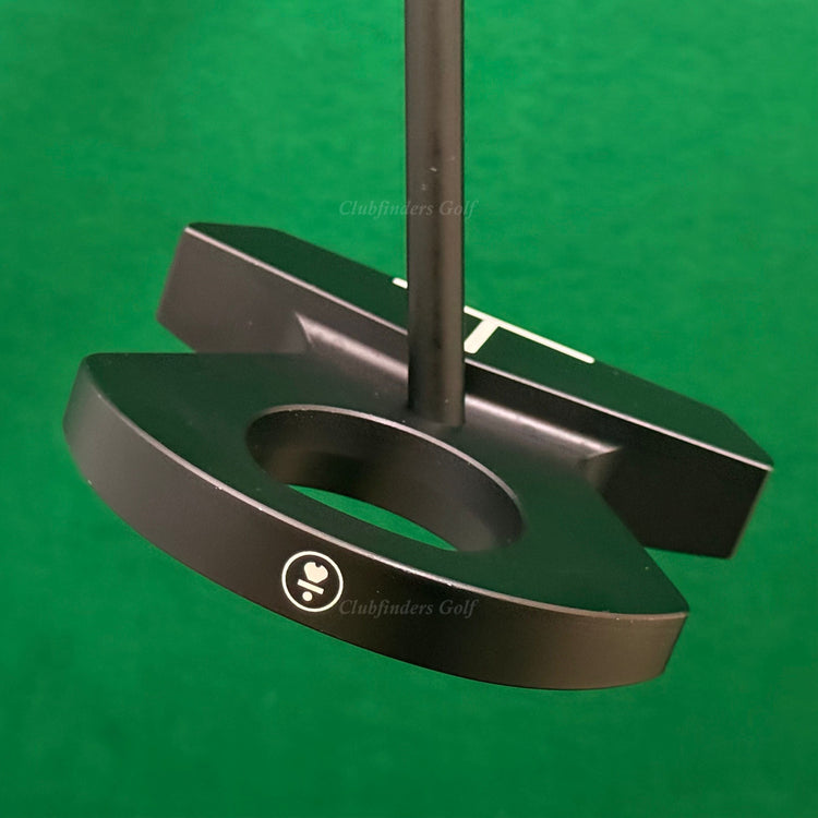 LAB Golf '24 DF3 Black 35" Center-Shaft Putter Matte Black Stepped Steel w/ HC