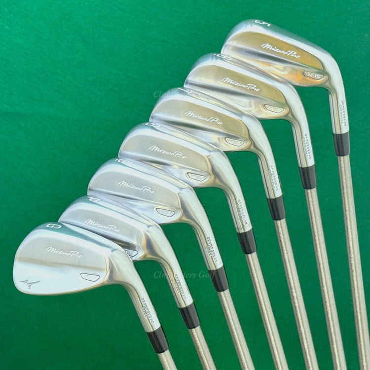 Mizuno Pro M-15 2026 5-GW Iron Set AeroTech SteelFiber i110cw Stiff *Read*