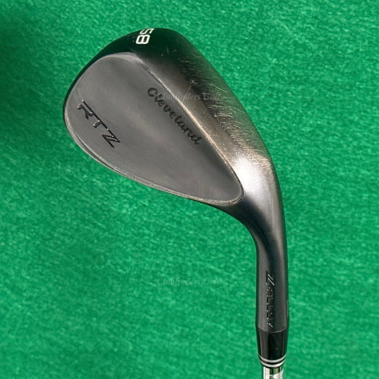 Cleveland RTZ Z-Alloy Mid Black 58-10 58° Lob Wedge DG Spinner TI Wedge Flex
