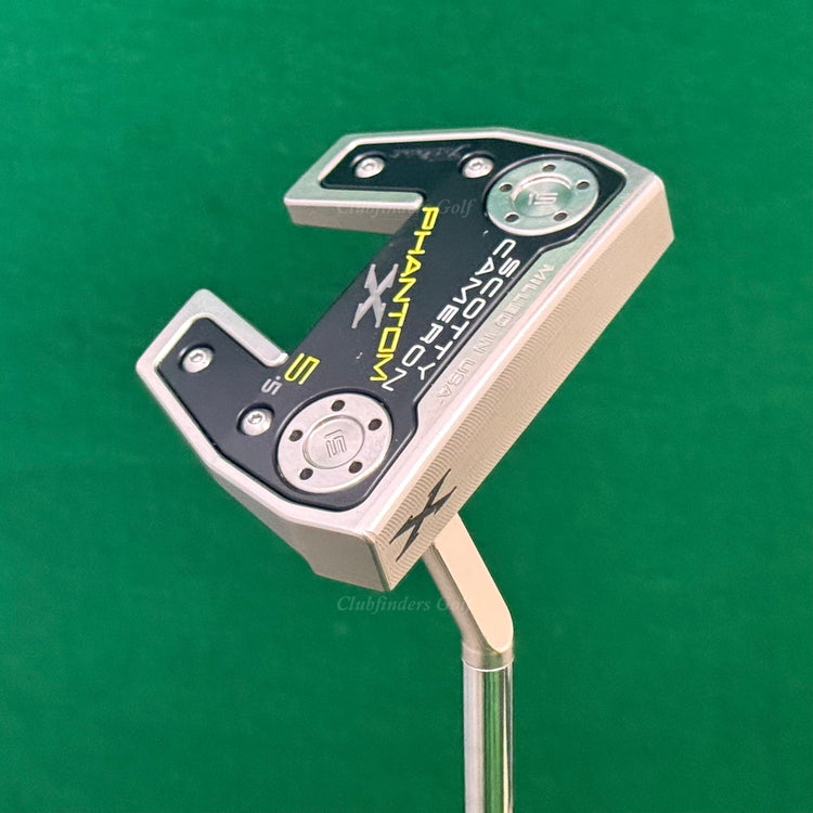 Scotty Cameron 2021 Phantom X 5.5 Slant-Neck 35" Putter w/ Super Stroke & HC