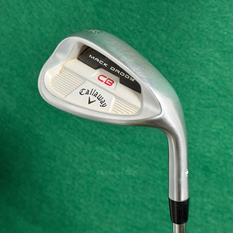 Callaway Mack Daddy CB Chrome 50-12 50° AW Wedge KBS Hi-REV 2.0 105 Steel