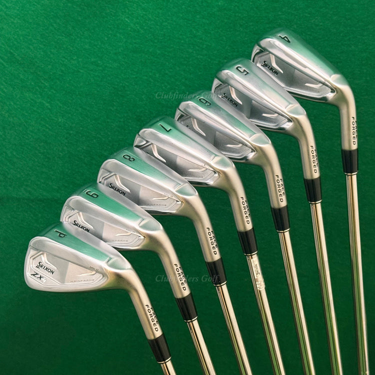 Srixon ZX4 MK II Face Forged 5-AW Iron Set KBS Tour Lite Steel Regular