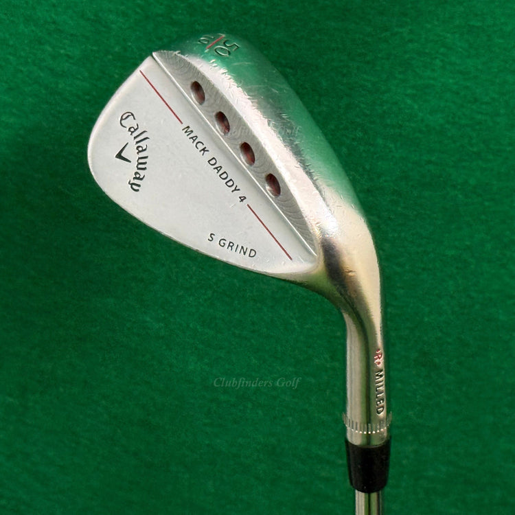Callaway Mack Daddy 4 Chrome 50-10S 50° Gap Wedge Stepped Steel Wedge Flex