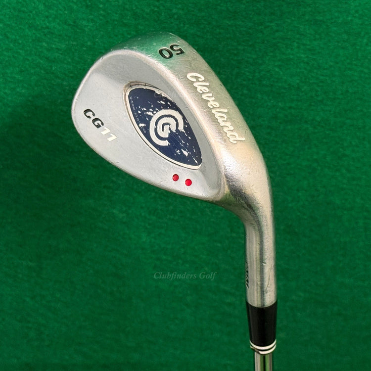 Cleveland CG11 CMM 50° Gap Wedge Dynamic Gold Steel Wedge Flex