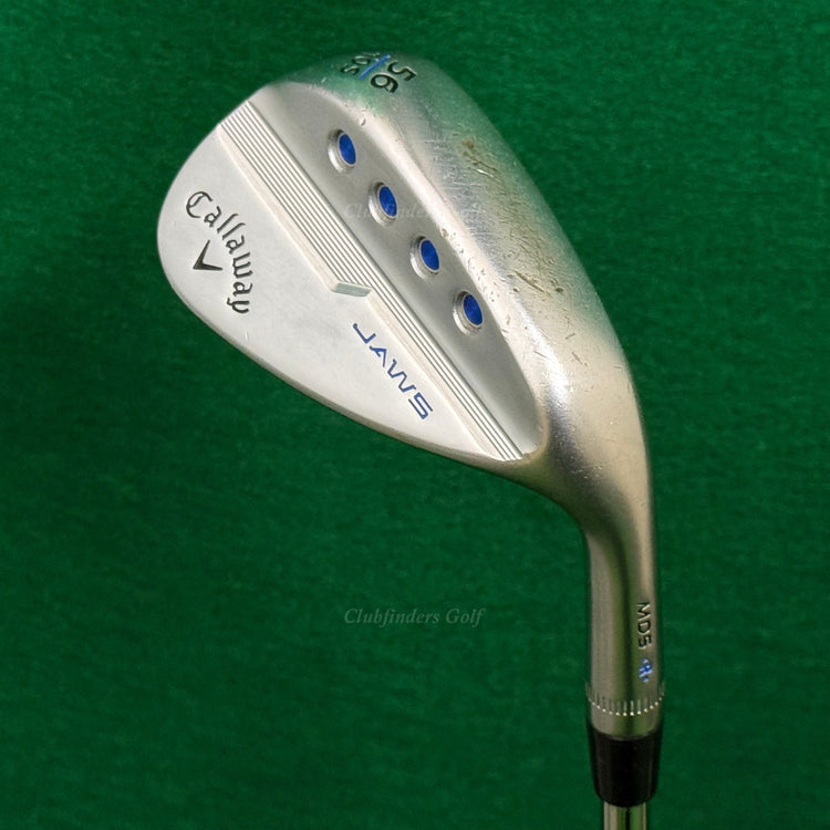 Callaway MD5 Jaws Chrome 56-10S 56° Sand Wedge Dynamic Gold S200 115 TI Stiff