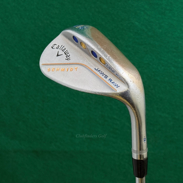 Callaway Jaws Raw Chrome 58-12W 58°Lob Wedge DGTI Spinner 115 Steel Stiff