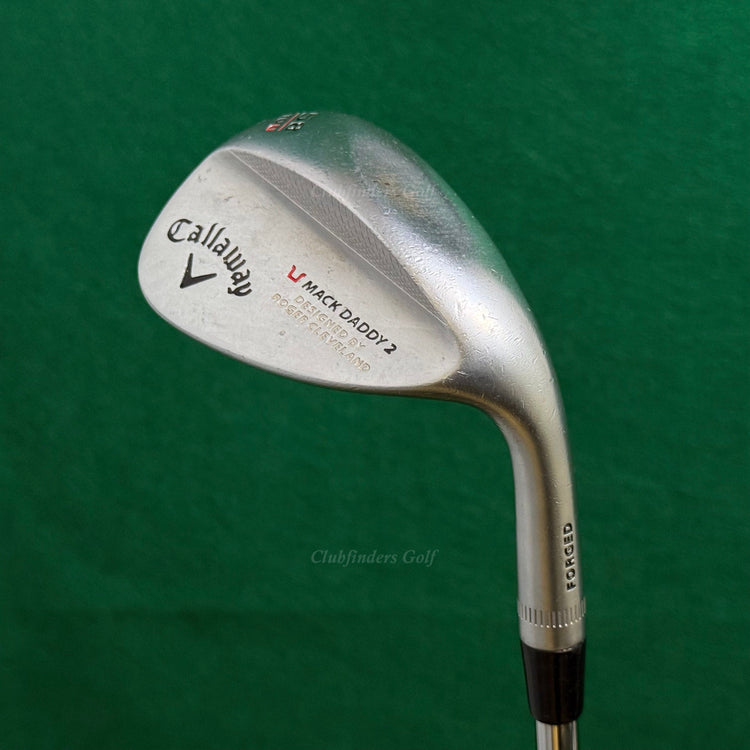 Callaway Mack Daddy 2 Chrome 58-10U 58° Lob Wedge Stepped Steel Wedge Flex