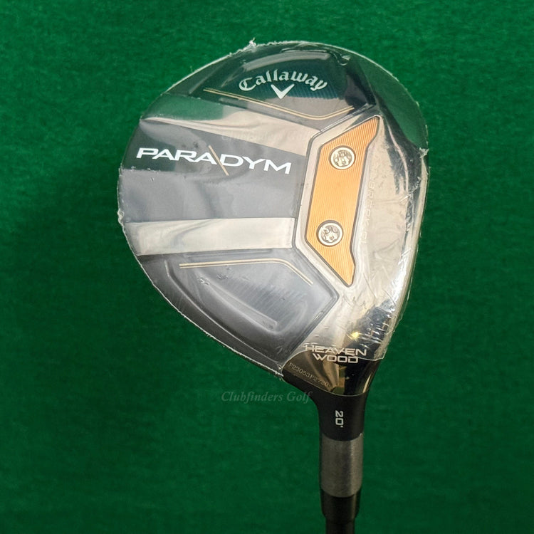 NEW Callaway Paradym 20° Fairway HeavenWood Ventus Blue FW 5-R Regular w/HC