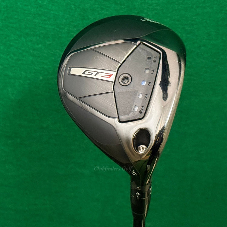 Titleist GT3 15° Fairway Wood Project X HZRDUS GEN5 70g 6.5 Graphite Extra Stiff