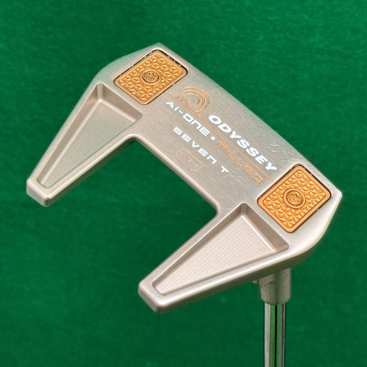 Odyssey '25 Ai-ONE Milled Seven T Silver CH  35" Putter SL90 w/Super Stroke & HC