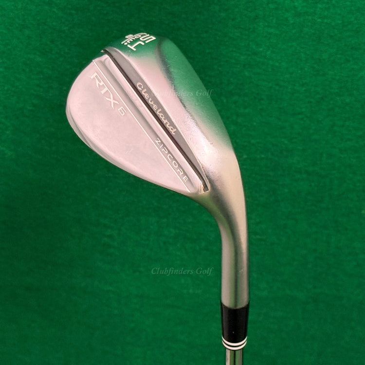 Cleveland RTX6 Zipcore Low+ Chrome 54-8 54° Sand Wedge DG Spinner TI Wedge Flex