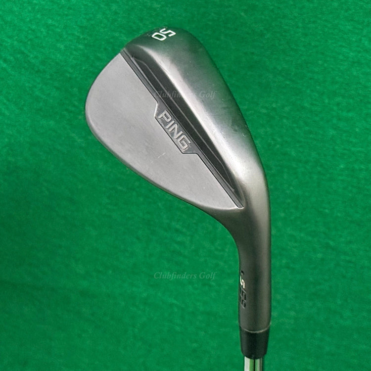 Ping S159 Midnight Black Dot 50-S12 50° Gap Wedge Dynamic Gold S200 Steel Stiff