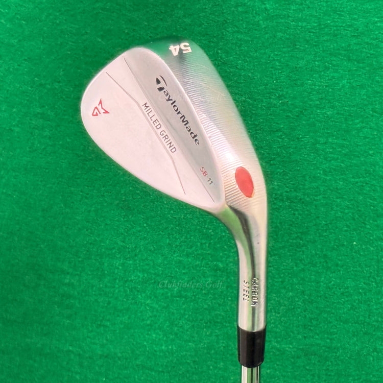 TaylorMade Milled Grind Chrome 54-SB11 54° Sand Wedge Dynamic Gold Wedge Flex