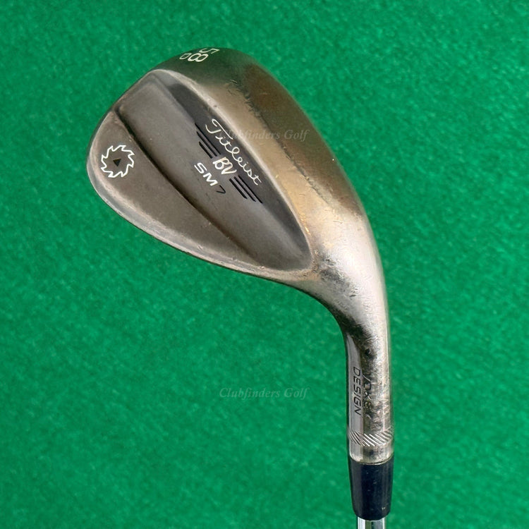 Titleist Vokey SM7 Brushed 58-12D 58° Lob Wedge Dynamic Gold 115 Wedge Flex
