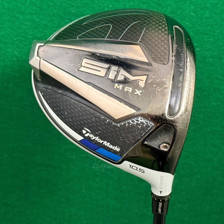 TaylorMade SIM Max 10.5° Driver Fujikura Ventus Blue TR 5-A Seniors w/ HC
