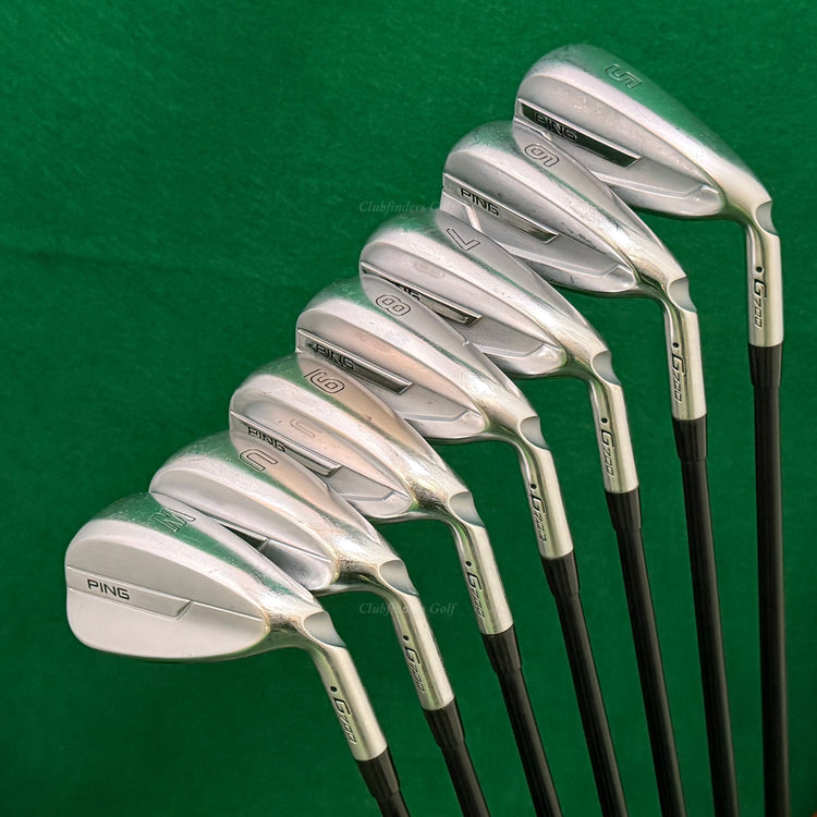 Ping G700 Black Dot 5-UW Iron Set Ping Alta CB AWT Graphite Regular
