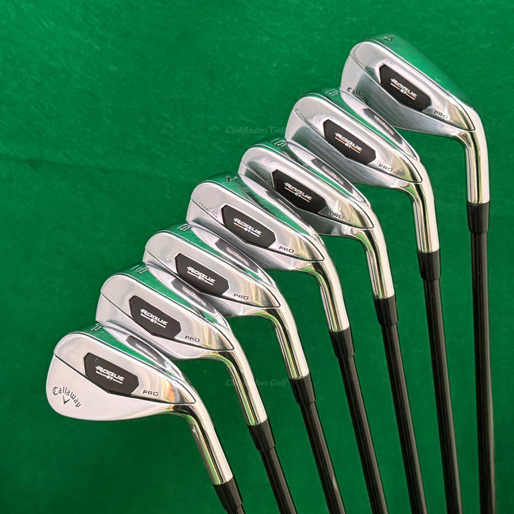 Callaway Rogue ST Pro 4-PW Iron Set Mitsubishi Tensei AV Series 65 Regular