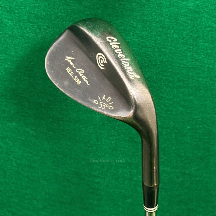 Cleveland Tour Action REG 588 Gunmetal 53° Gap Wedge Dynamic Gold Steel Stiff